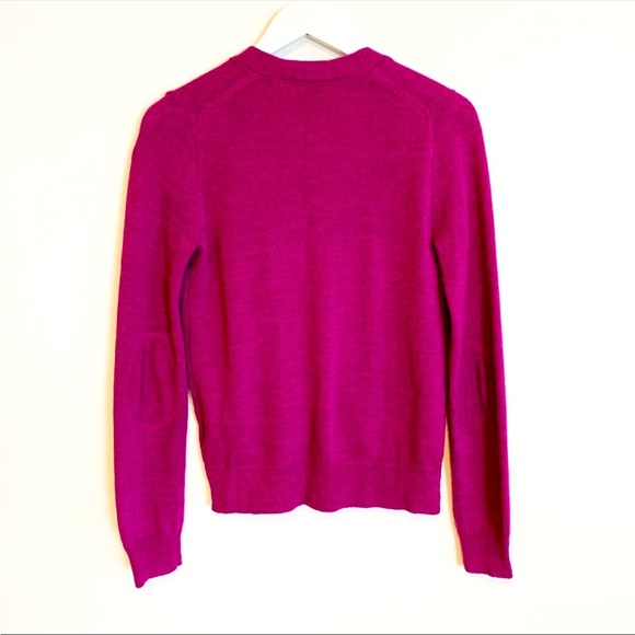 Plum sweater with pockets - Picture 3 of 8